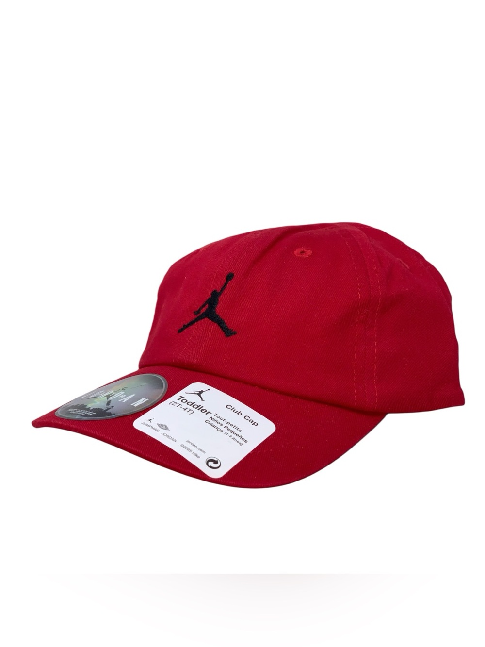 Air Jordan Red Adjustable Club Hat Baseball Cap